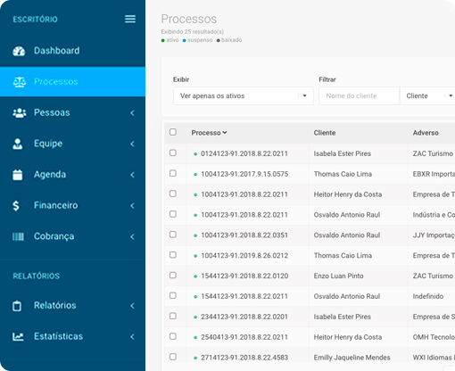 Arquivos sistema para advocacia - Tem tudo de Programas, Softwares